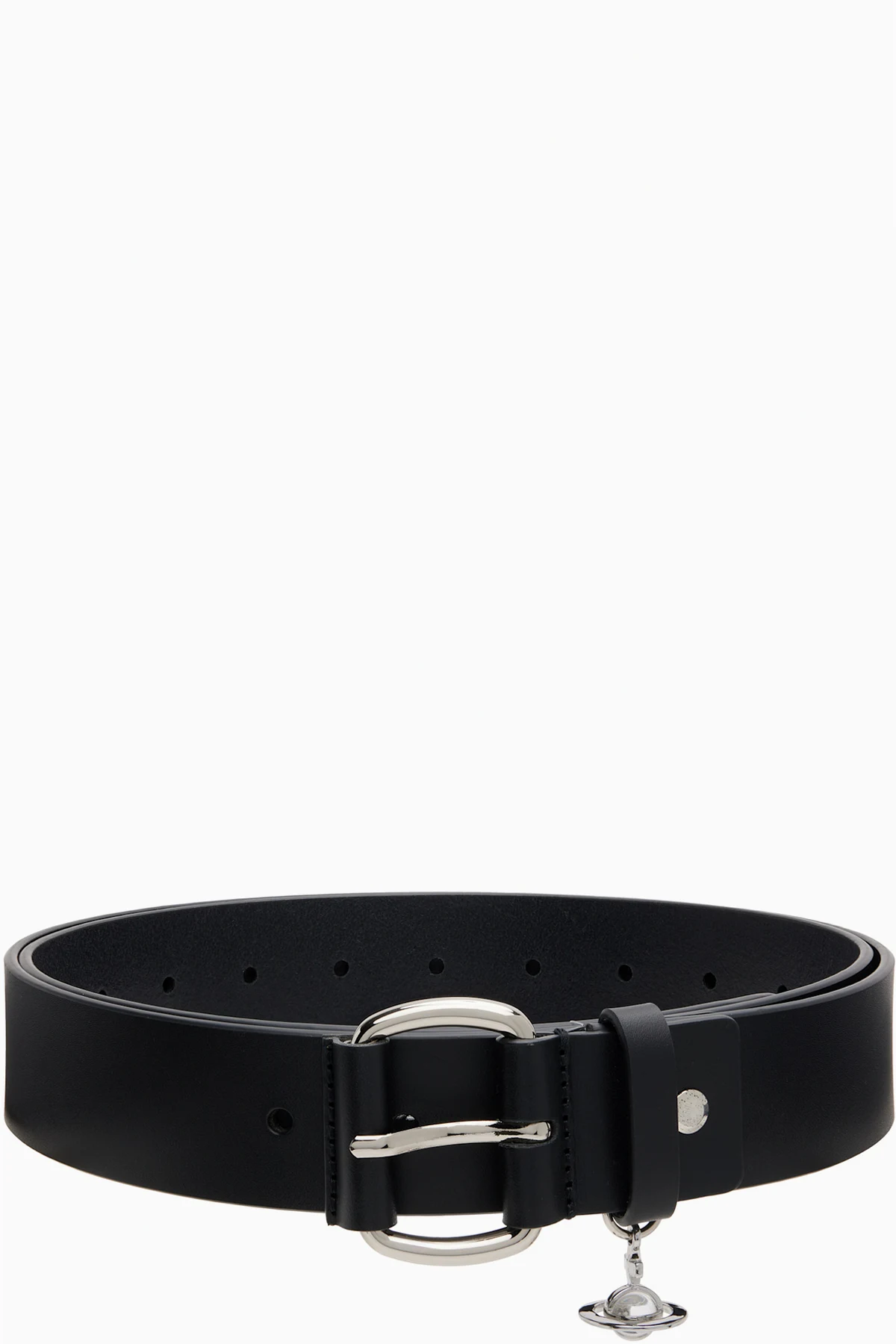 Black Wide Alex Charm Belt