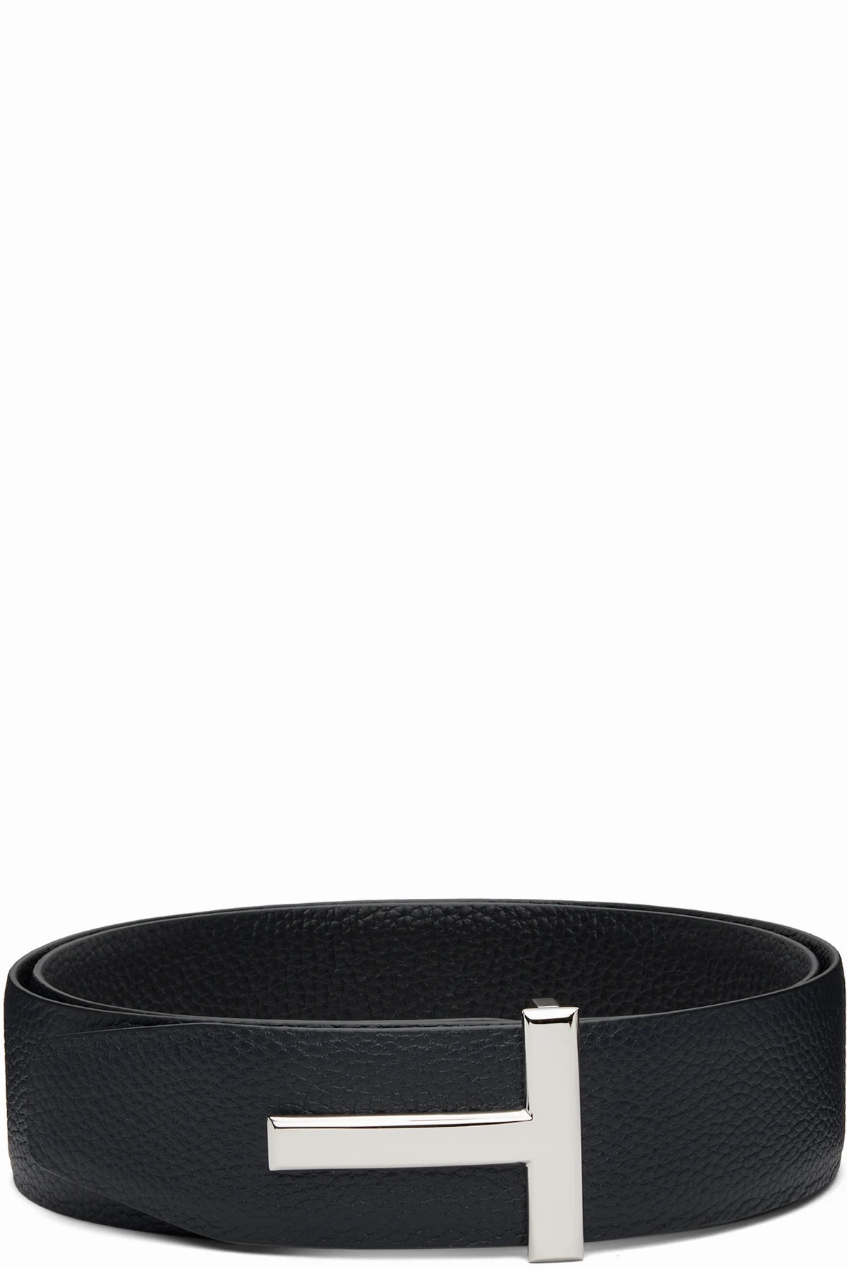 Navy & Black Reversible T Icon Belt