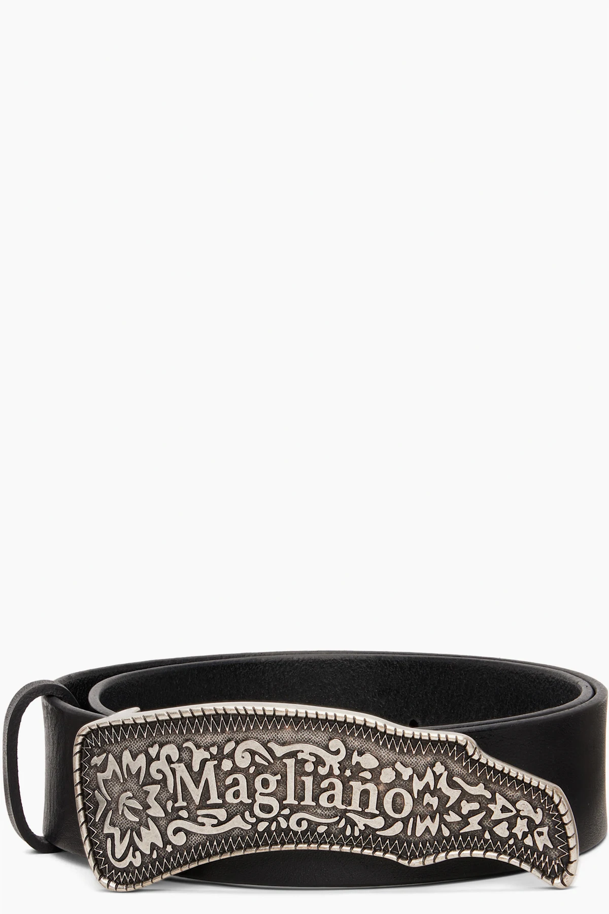 Black Melted Cowboy Belt