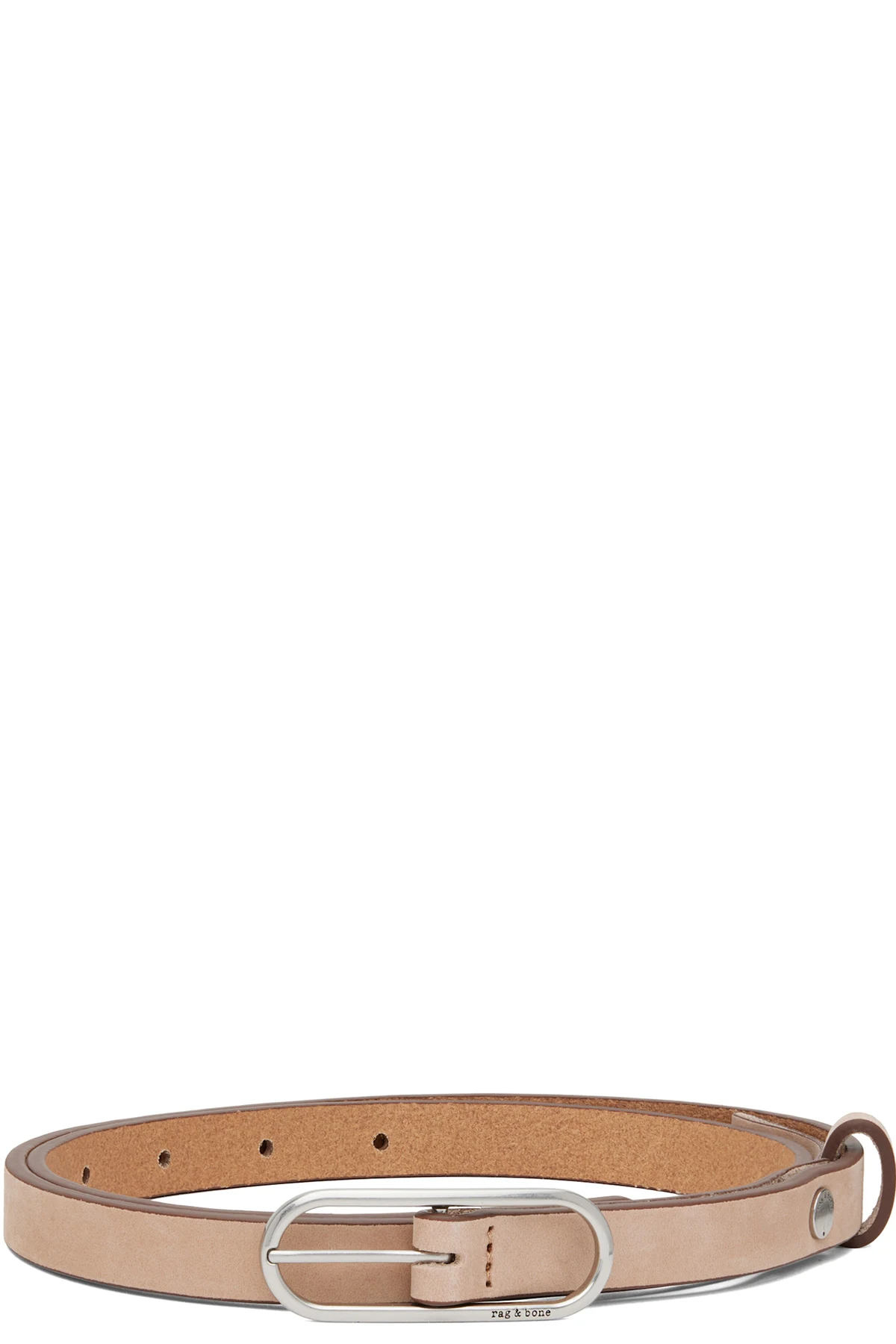 Beige Baby Rounded Rebound Belt