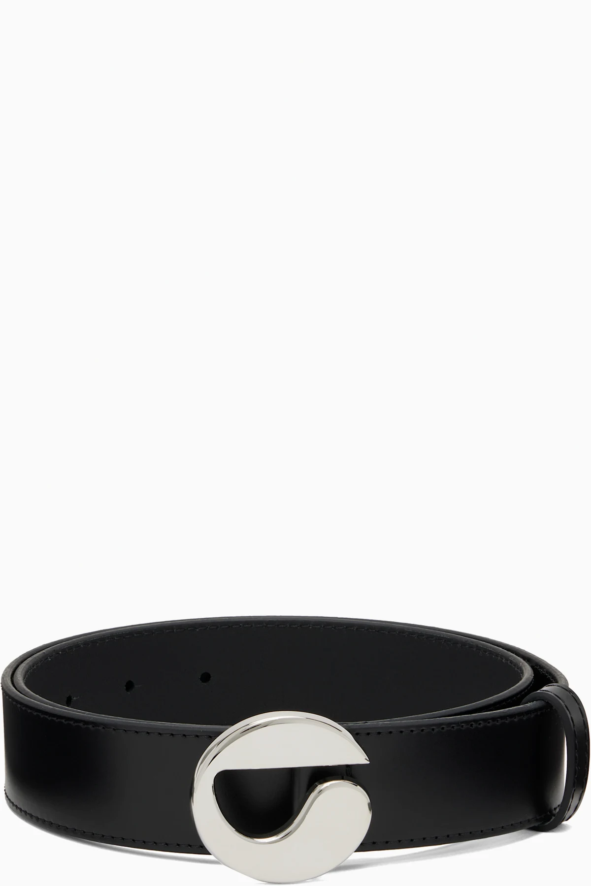 Black 'Coperni' Logo Belt