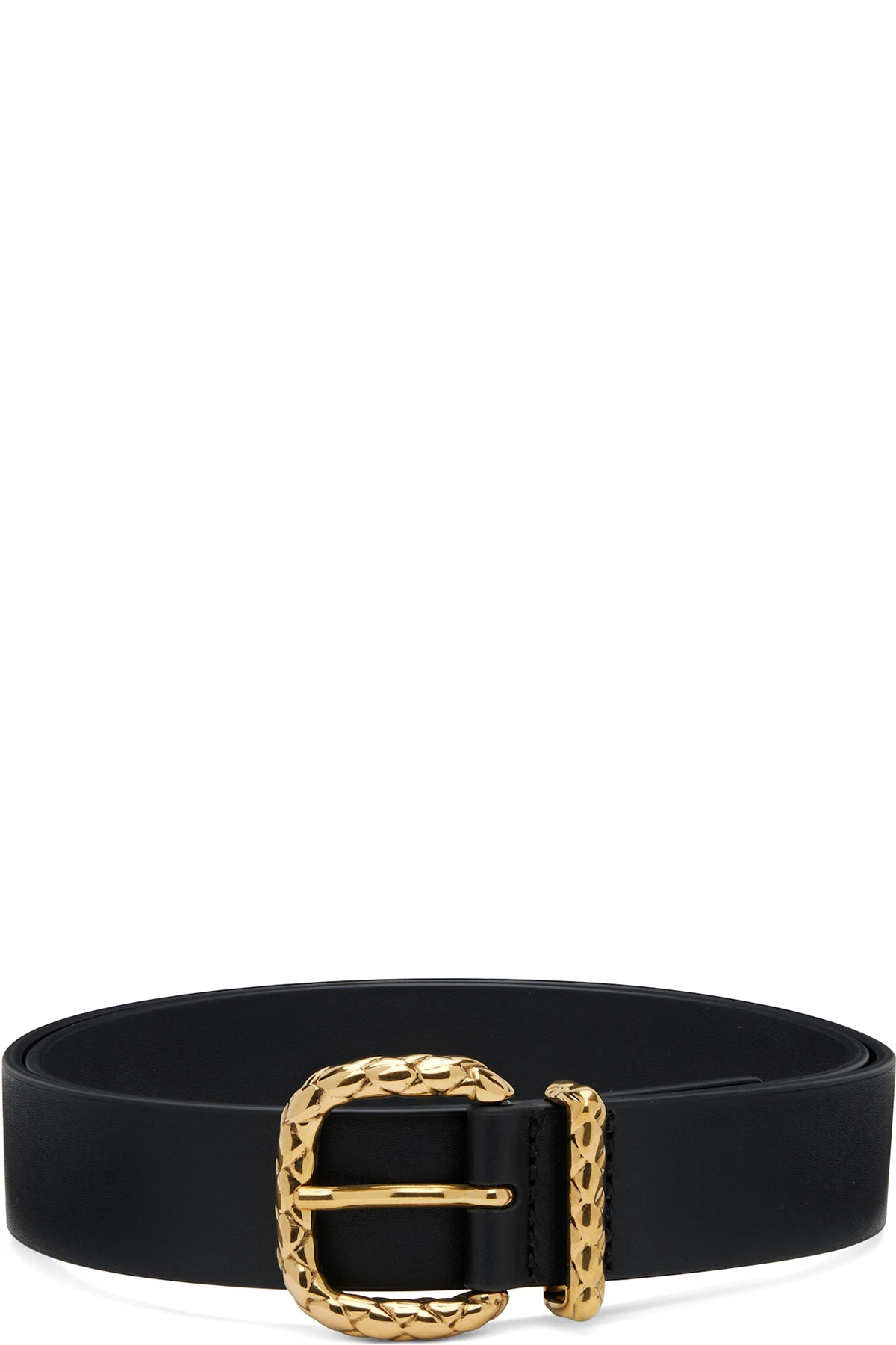 Black Coaxial Loop Belt