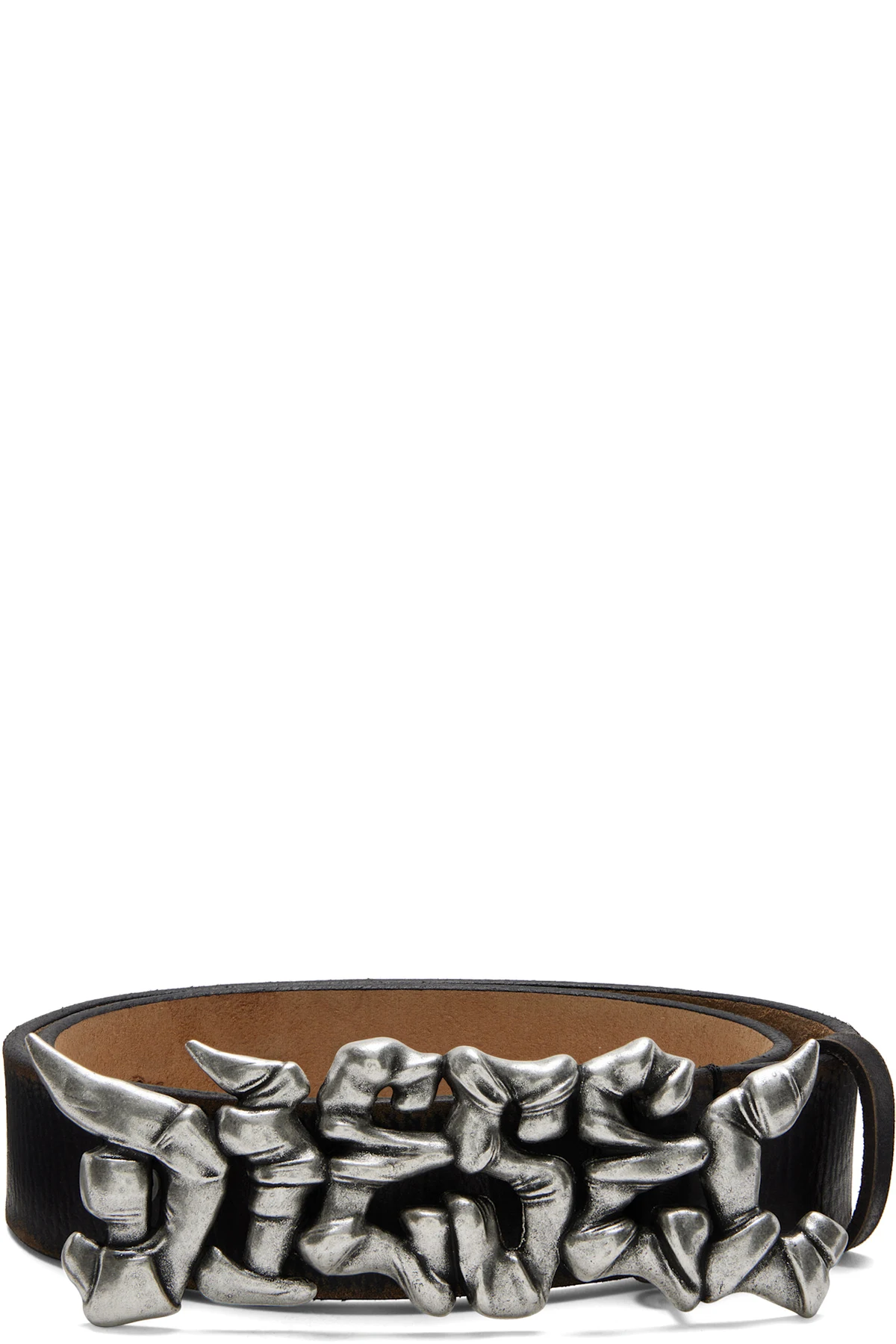 Brown B-Graffiti Belt