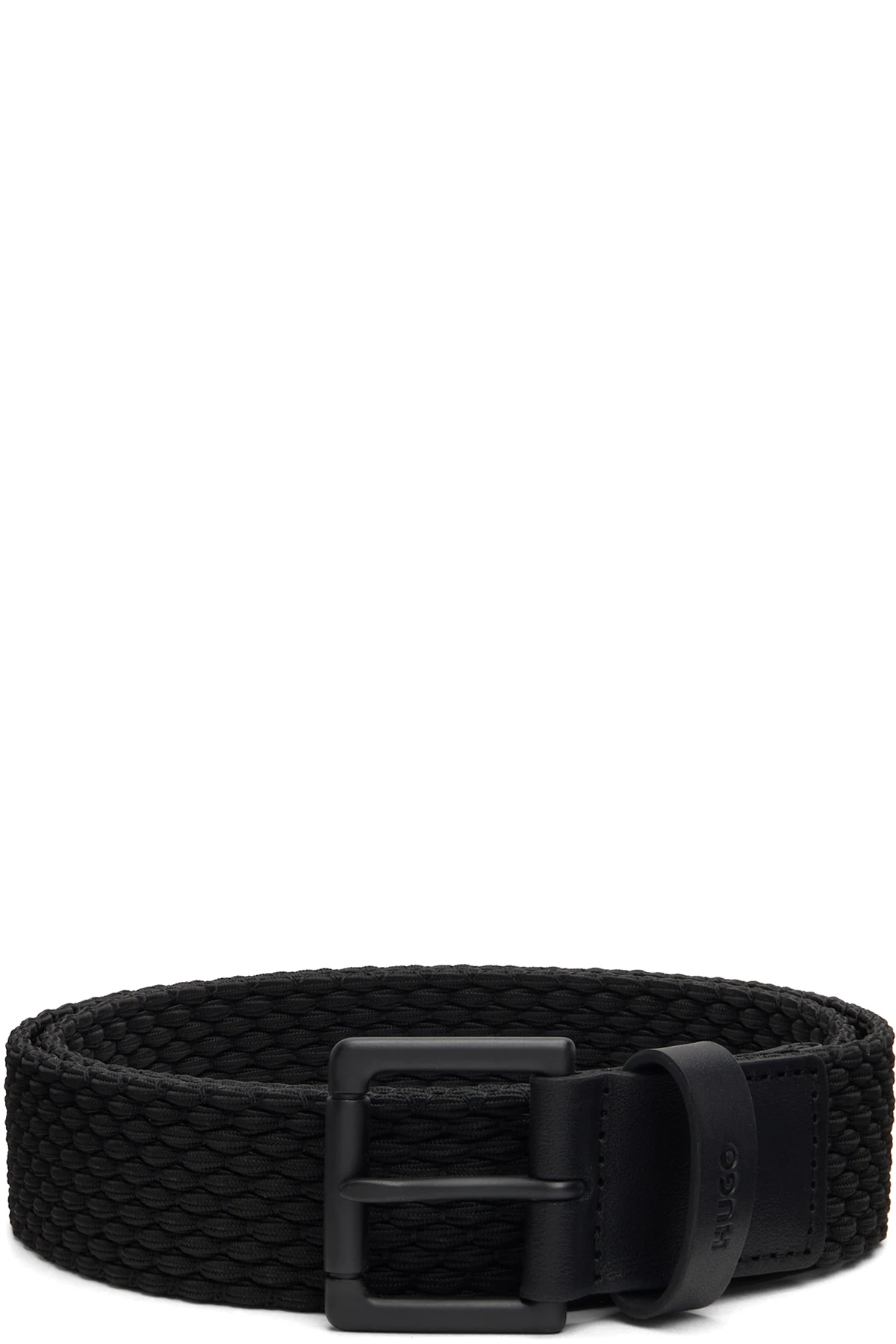 Black Woven Belt