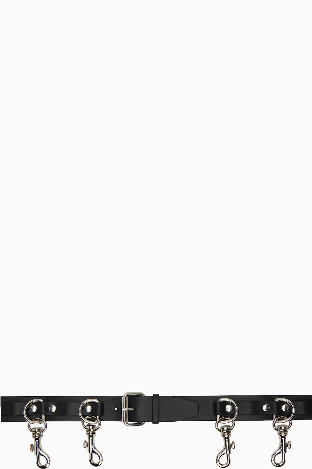 Black Extreme Carabiner Belt