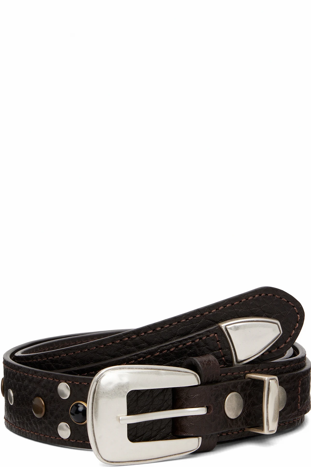 Brown Western Studs 30 Belt