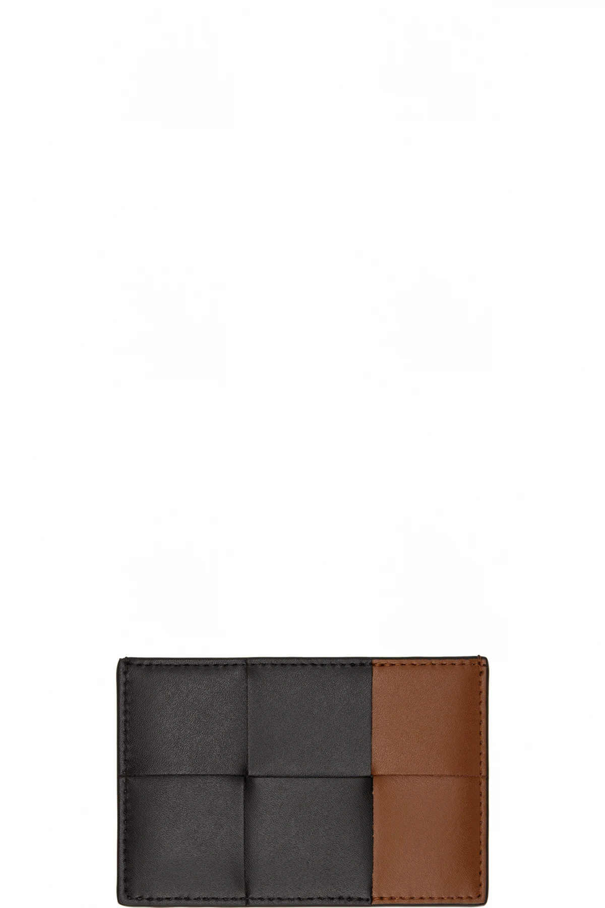 Brown & Tan Cassette Credit Card Holder