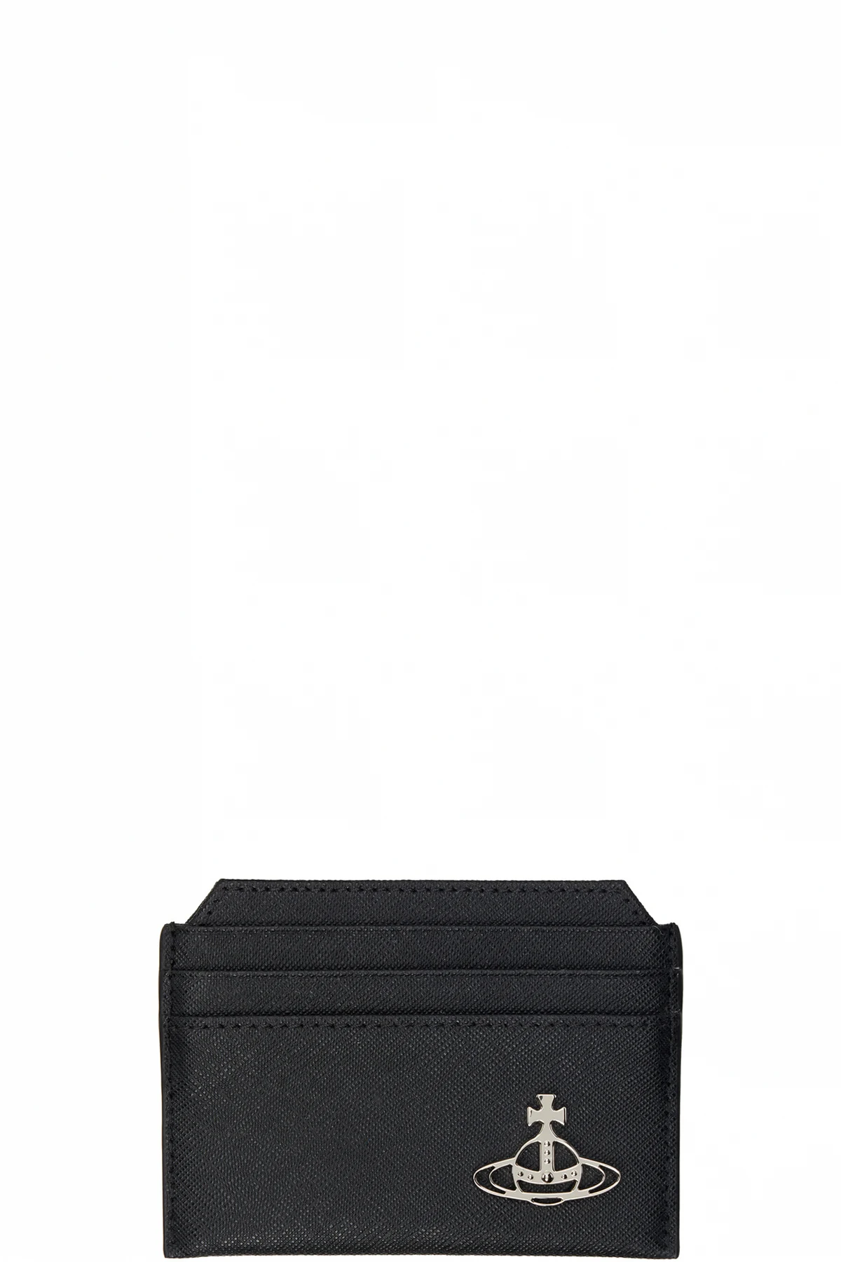 Black Saffiano Slim Card Holder