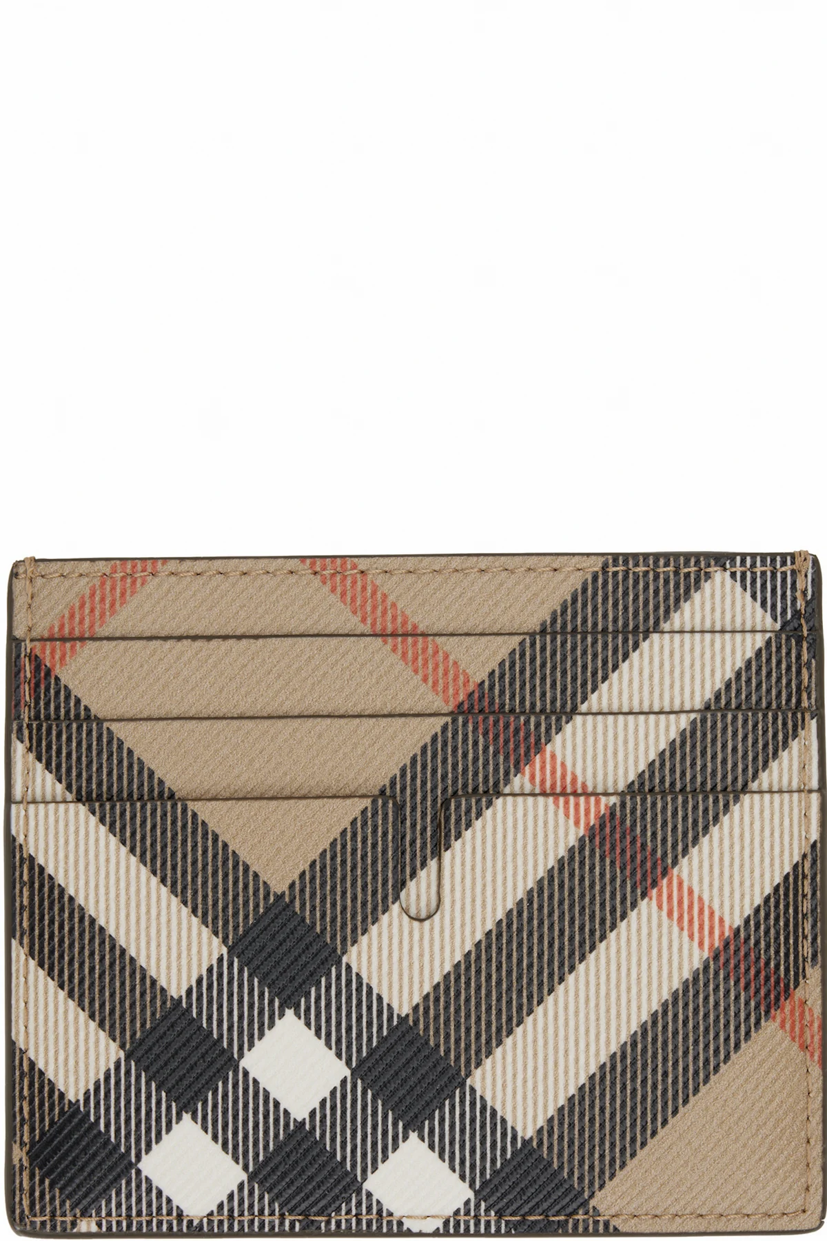 Beige MS Tall Sandon Card Holder