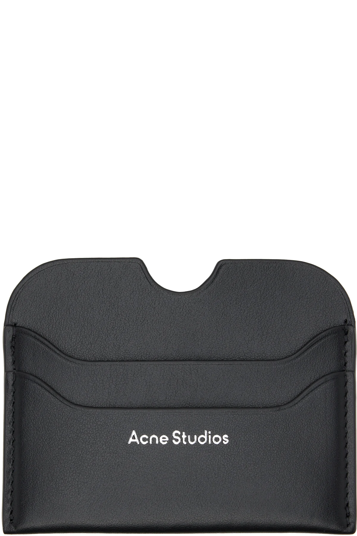 Black Leather Card Holder