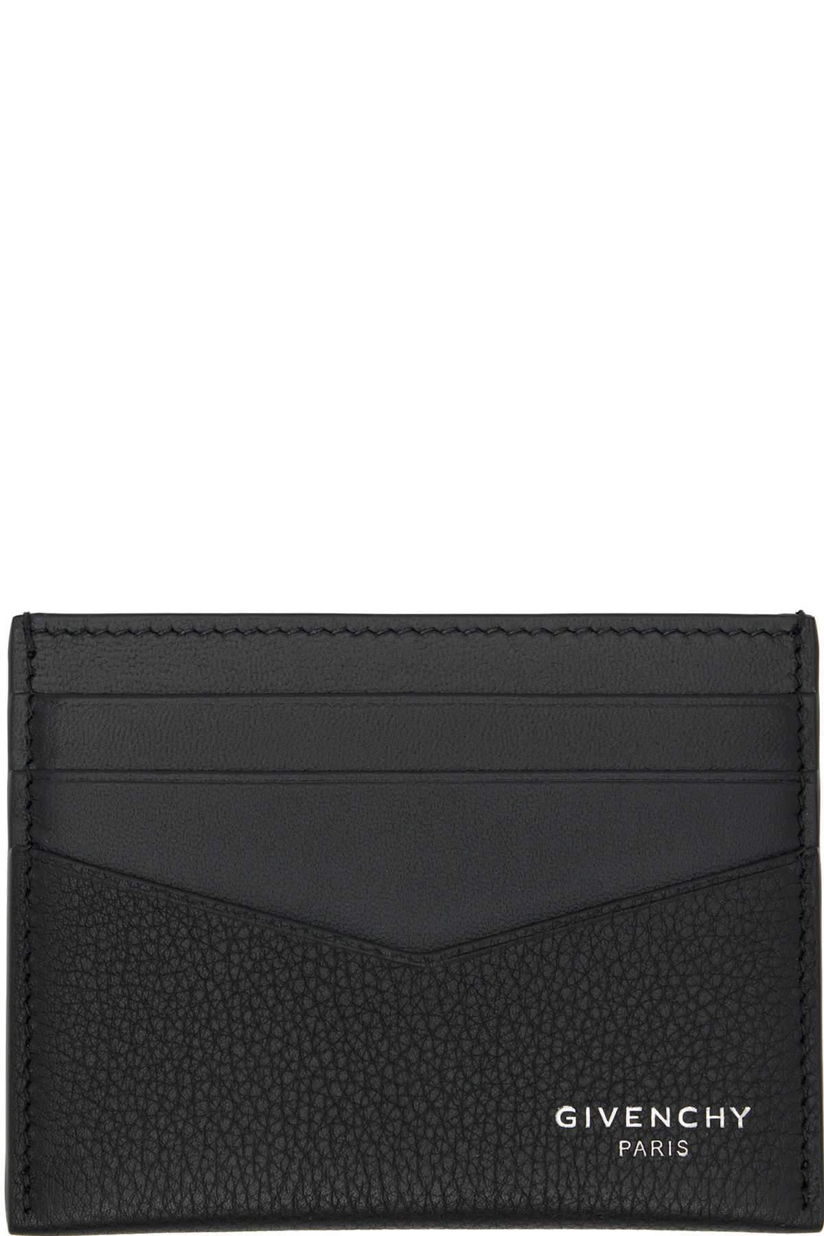 Black Calfskin Card Holder