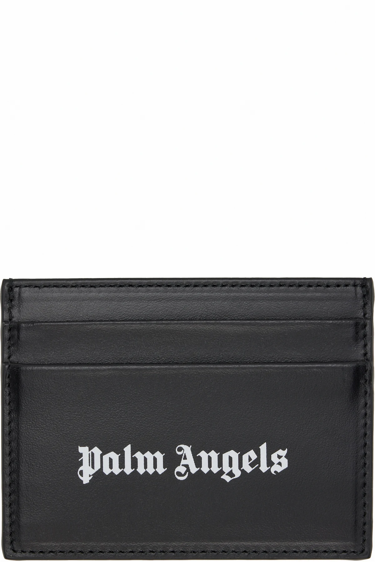 Black Classic Logo Card Holder