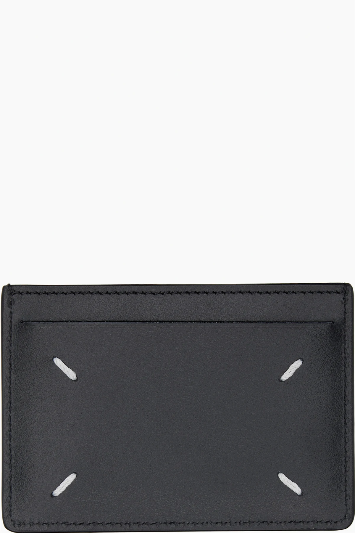 Black Leather Small Card Holder
