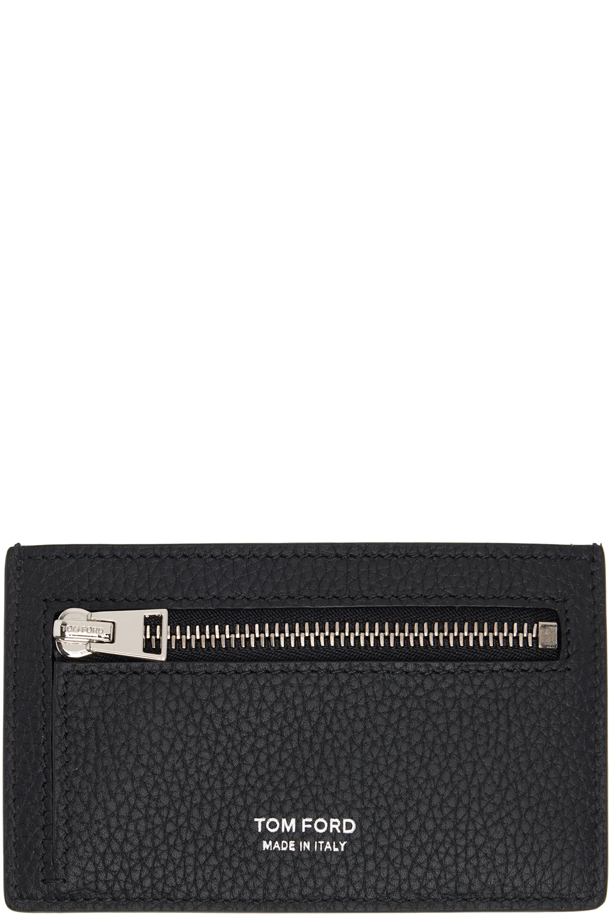 Black Zip Card Holder