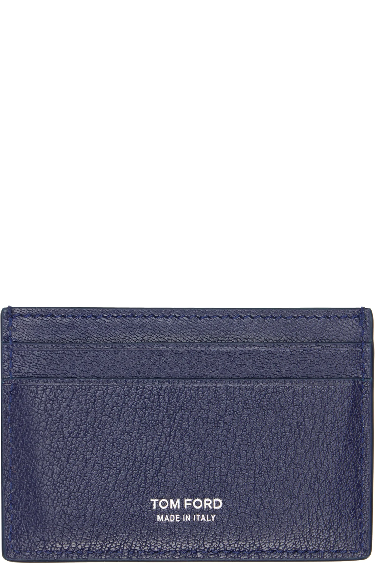 Navy Elongated T Line Card Holder