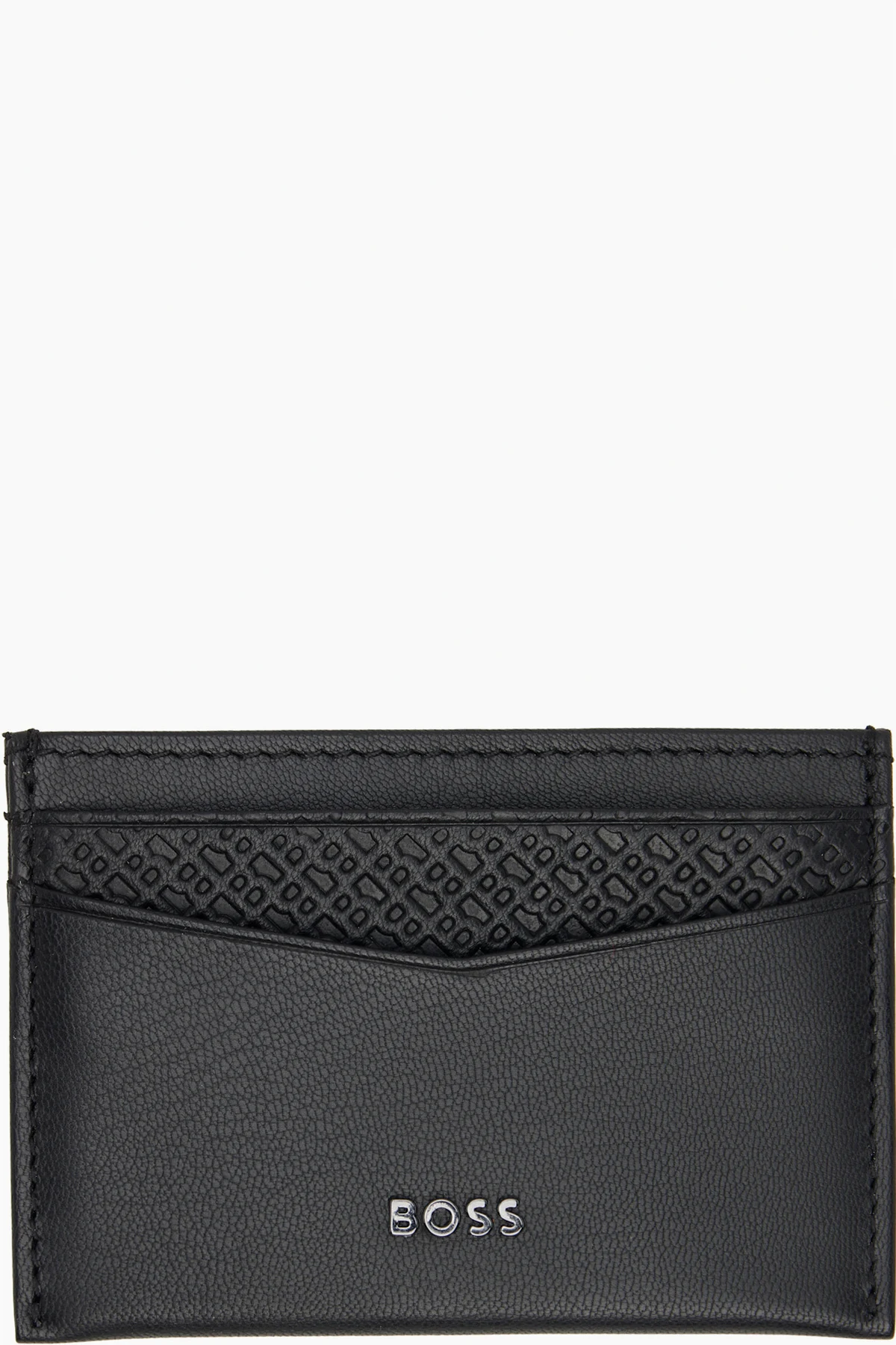 Black Goat Leather Card Holder