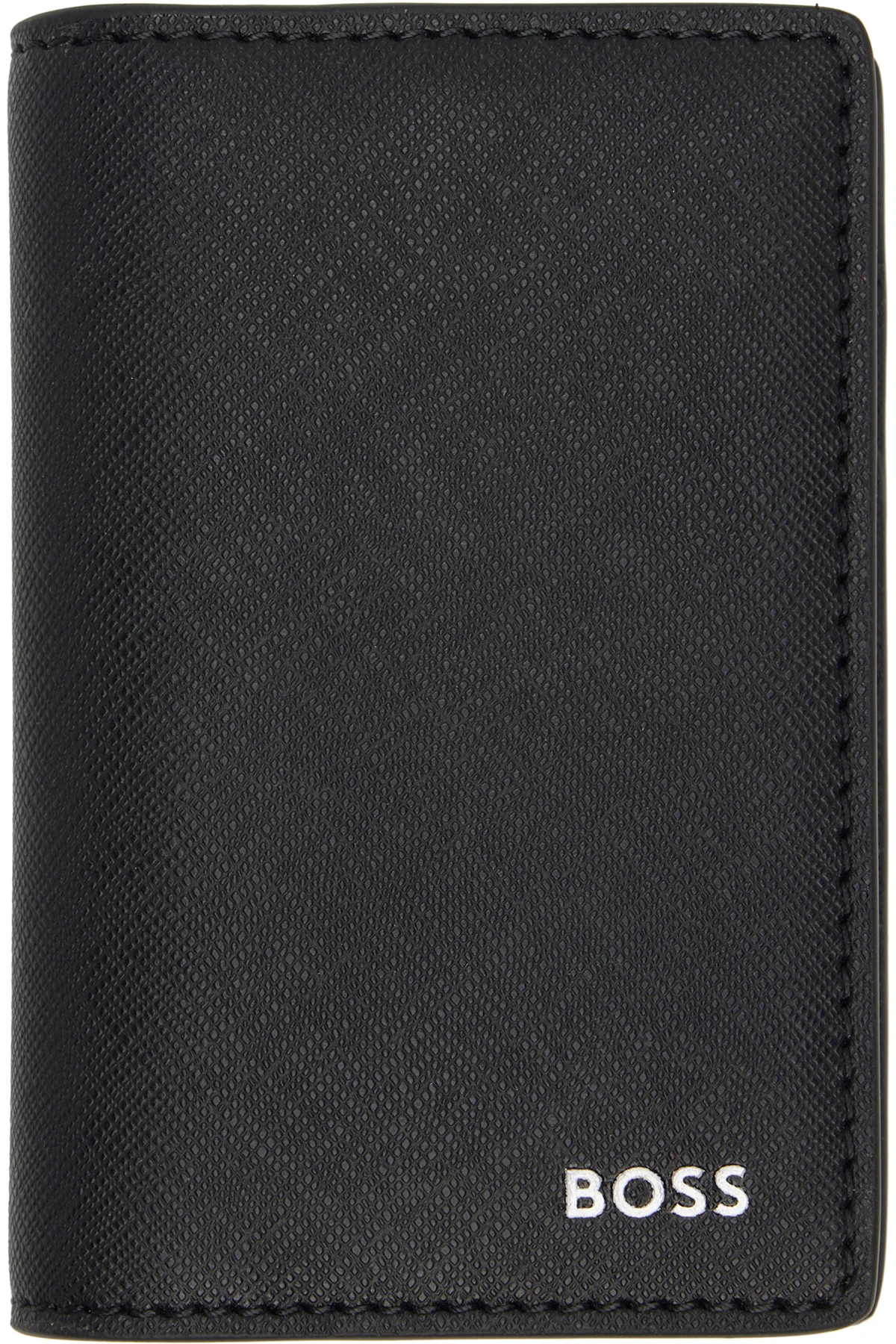 Black Saffiano Card Holder
