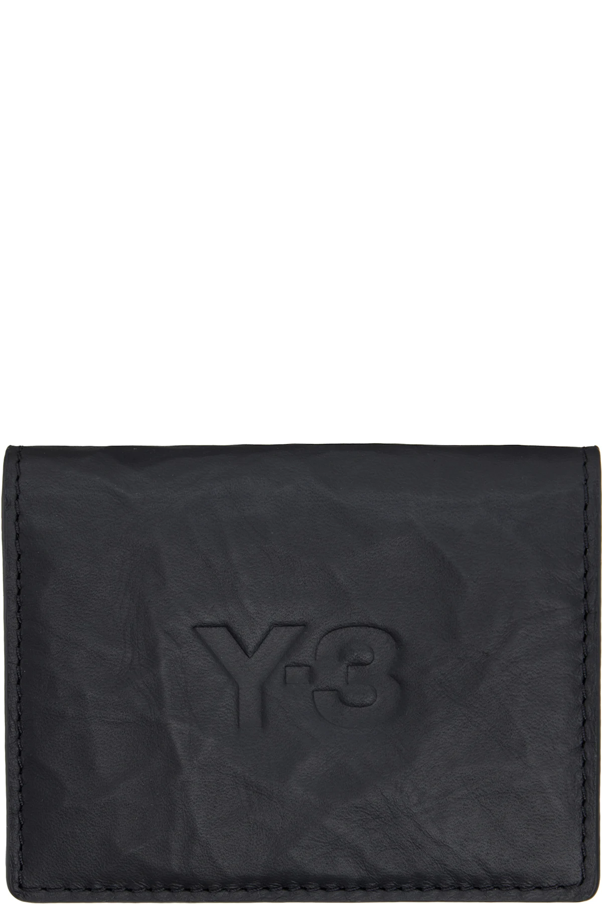 Black Leather Card Holder