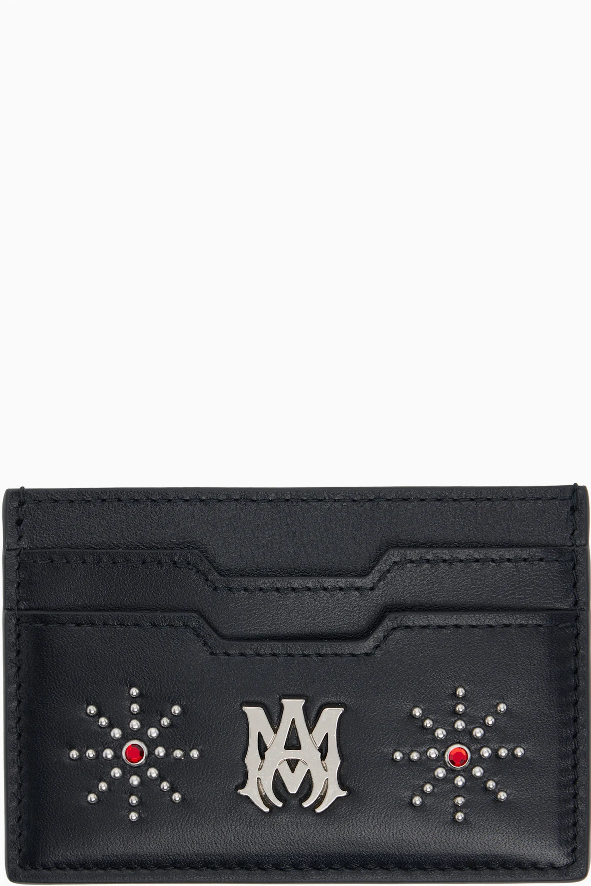 Black 'MA' Stud Card Holder
