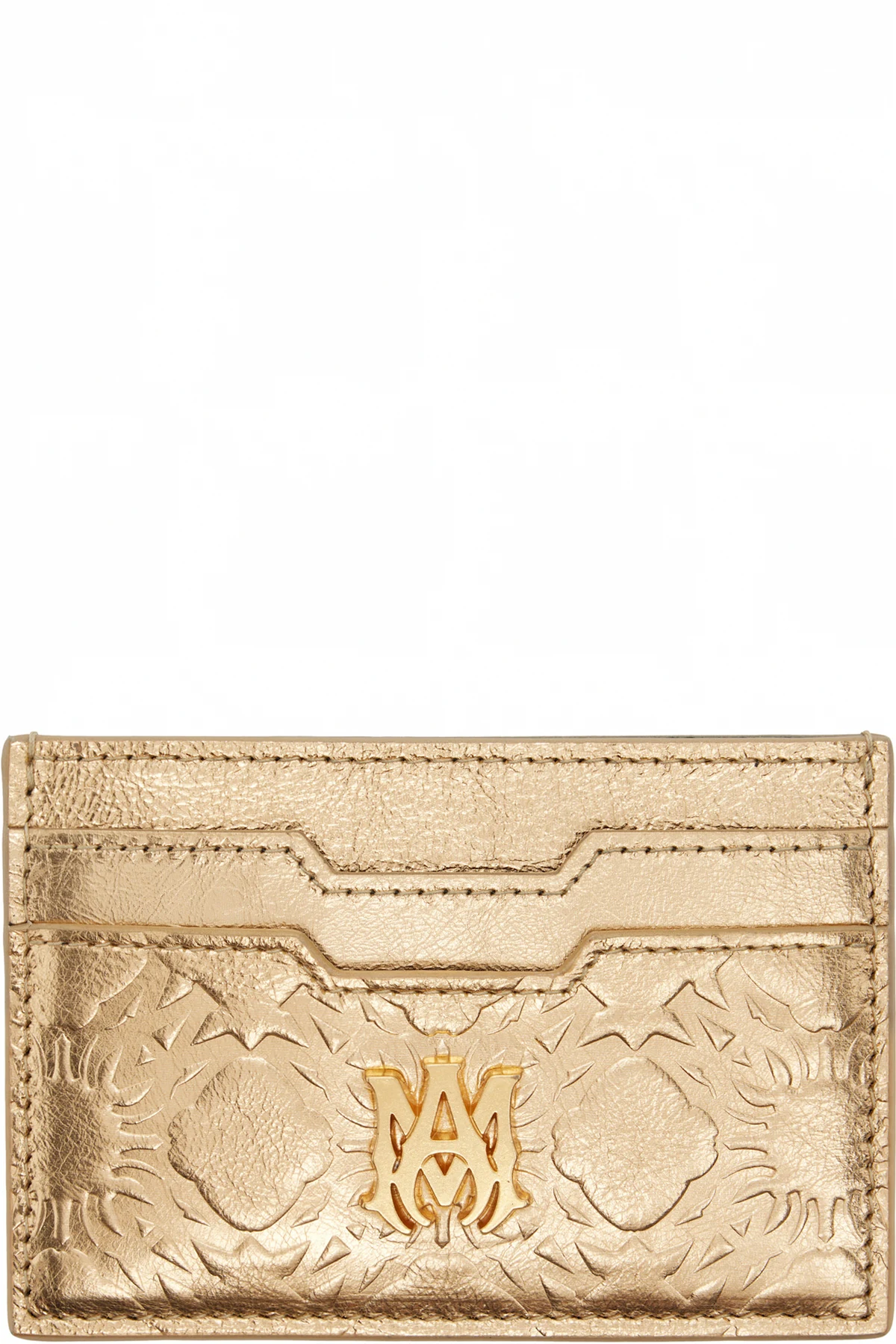 Gold MA Quad Foil Card Holder