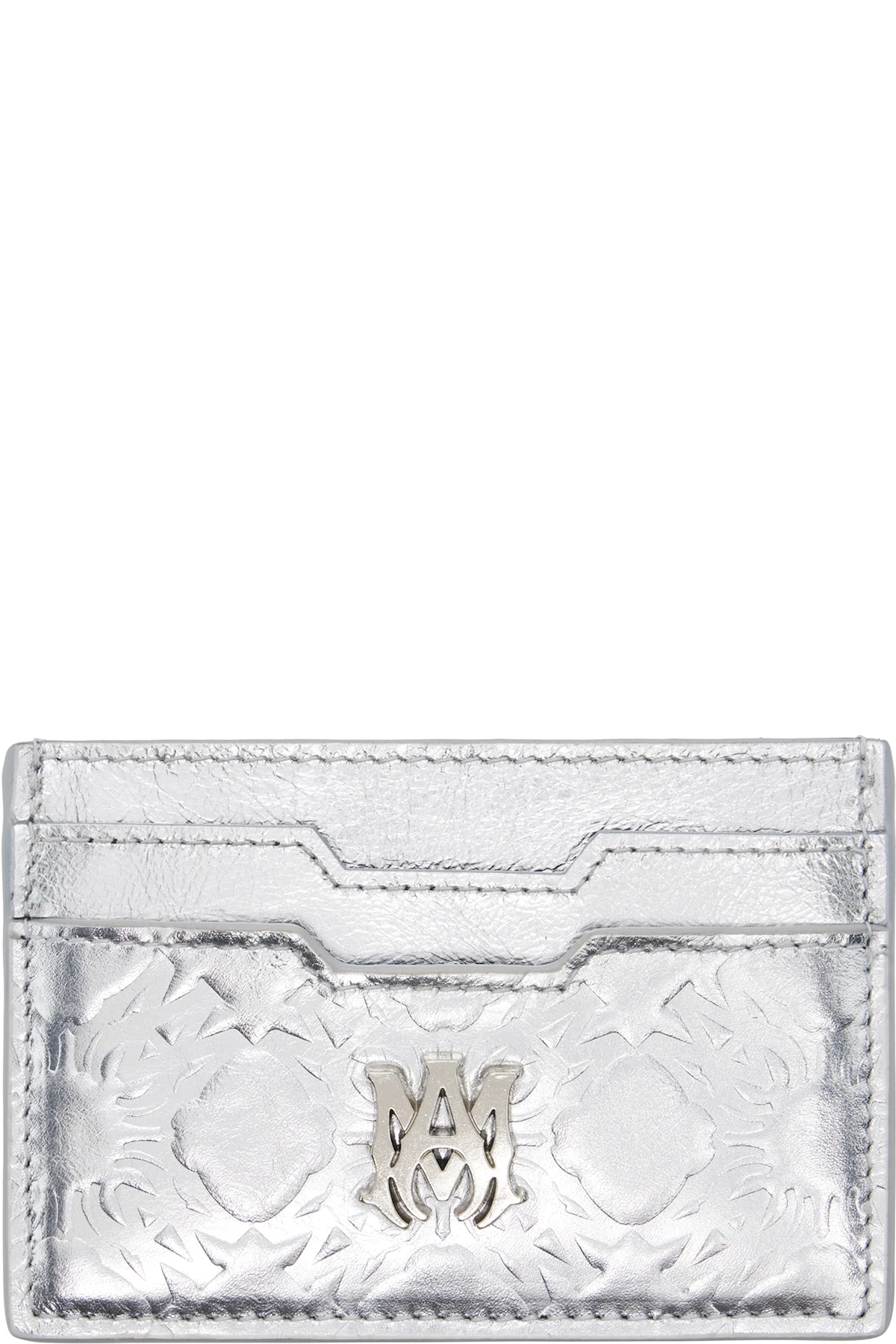 Silver MA Quad Foil Card Holder