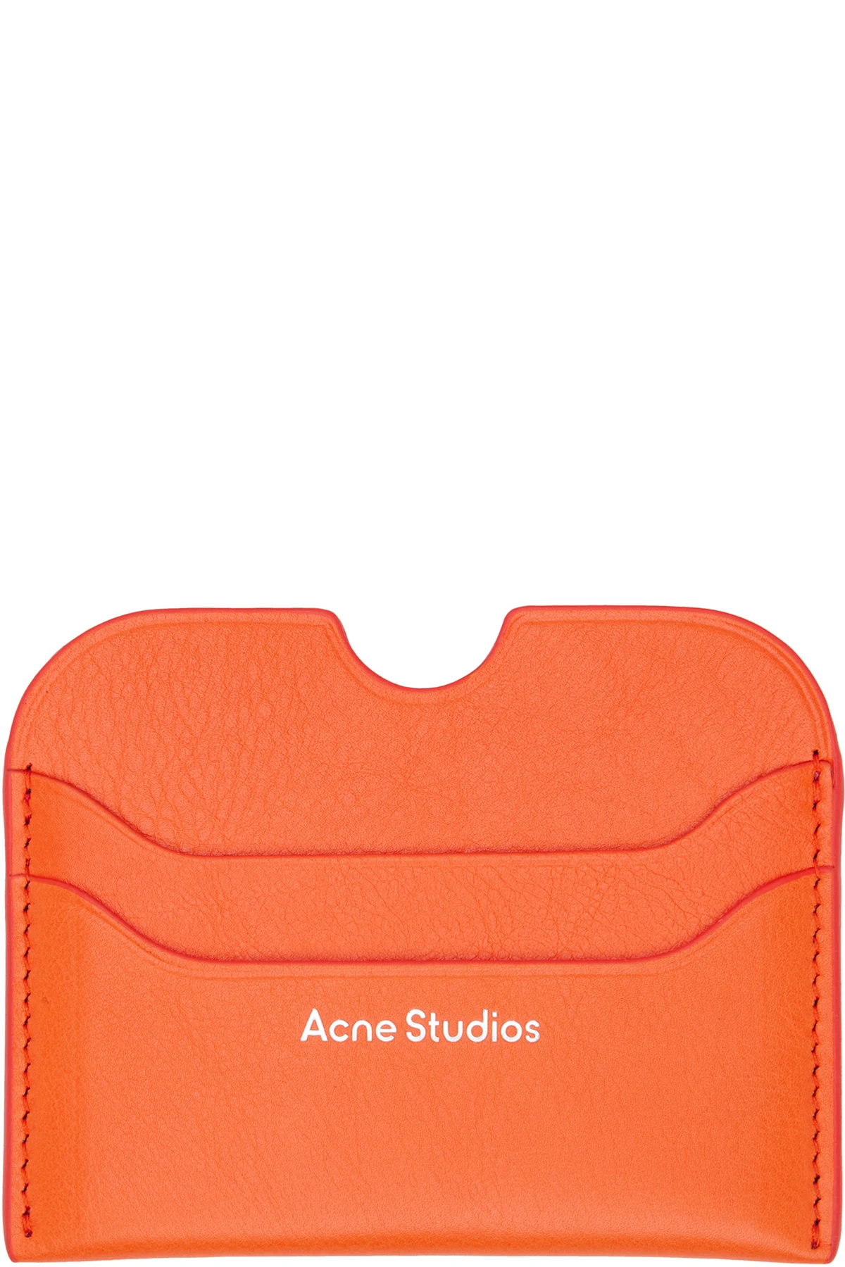 Orange Logo Stamp Card Holder