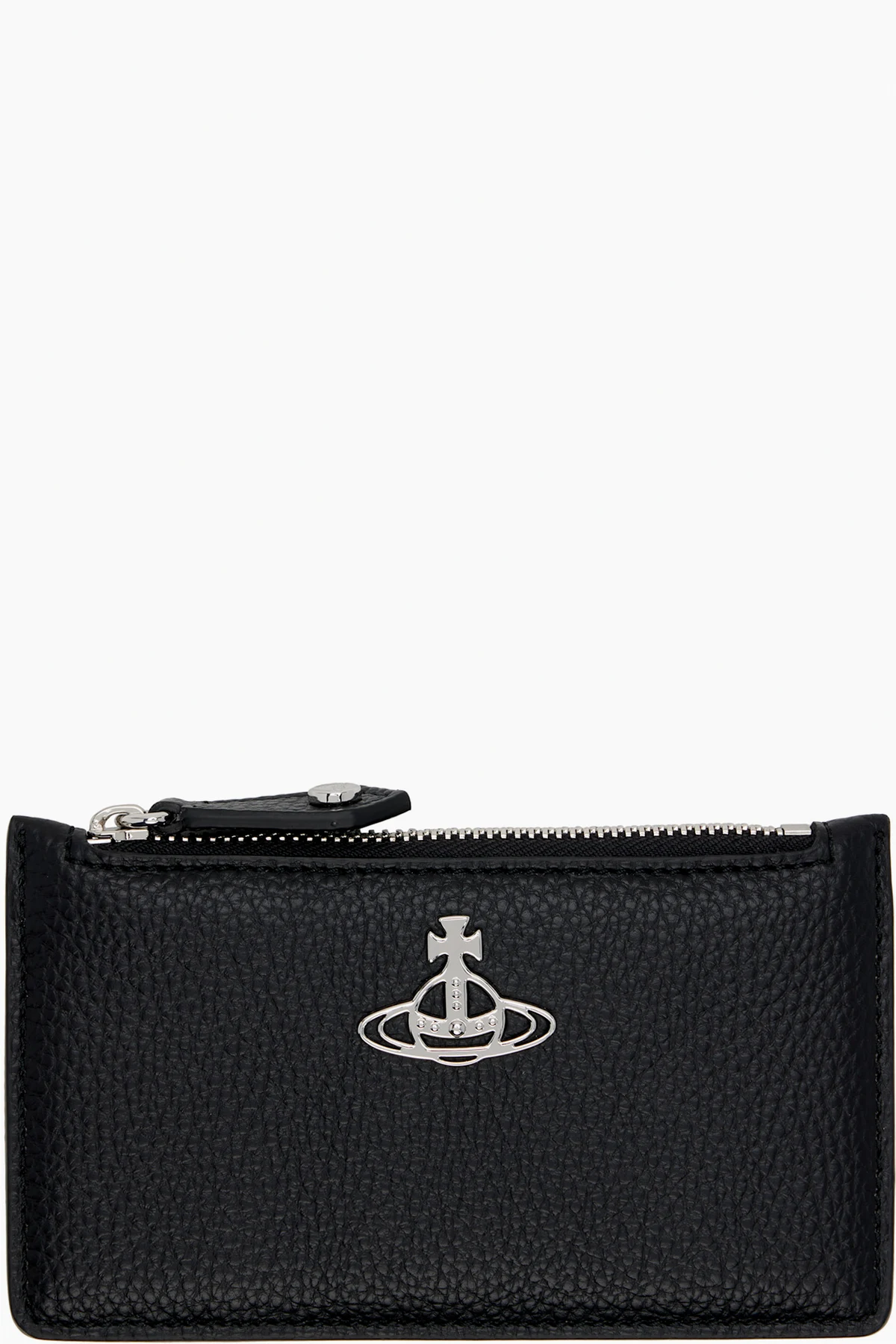 Black Slim Long Card Holder