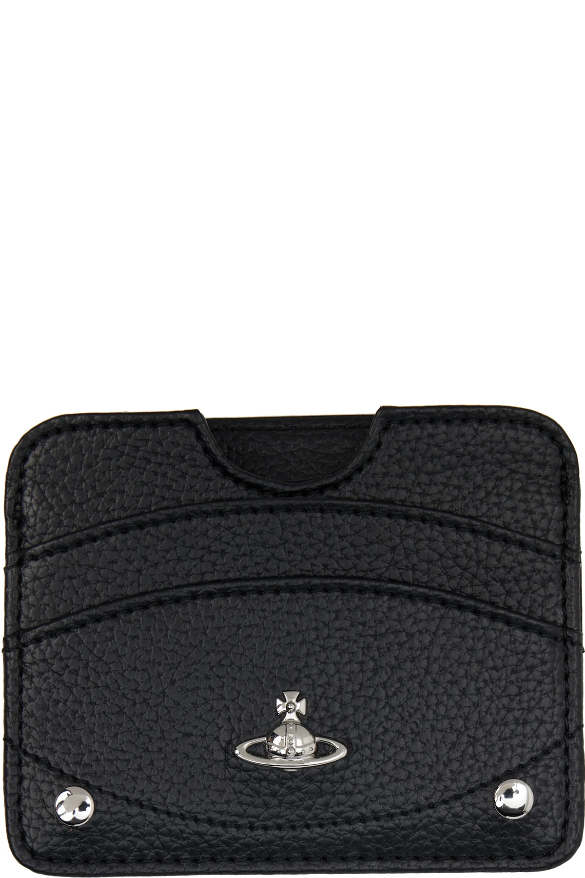 Black Half Moon Card Holder