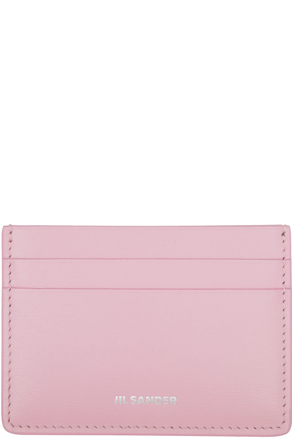 Pink Leather Card Holder
