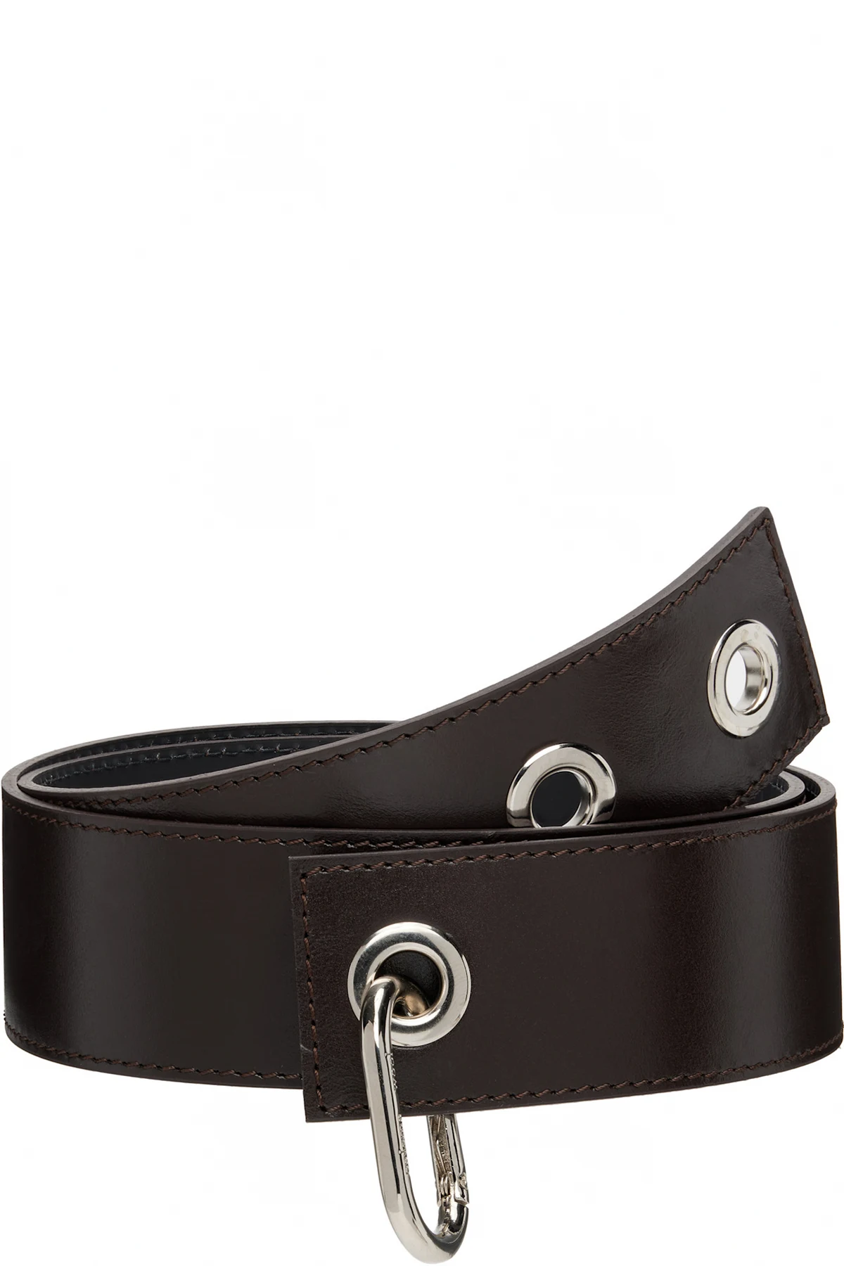 Brown Hoop Belt