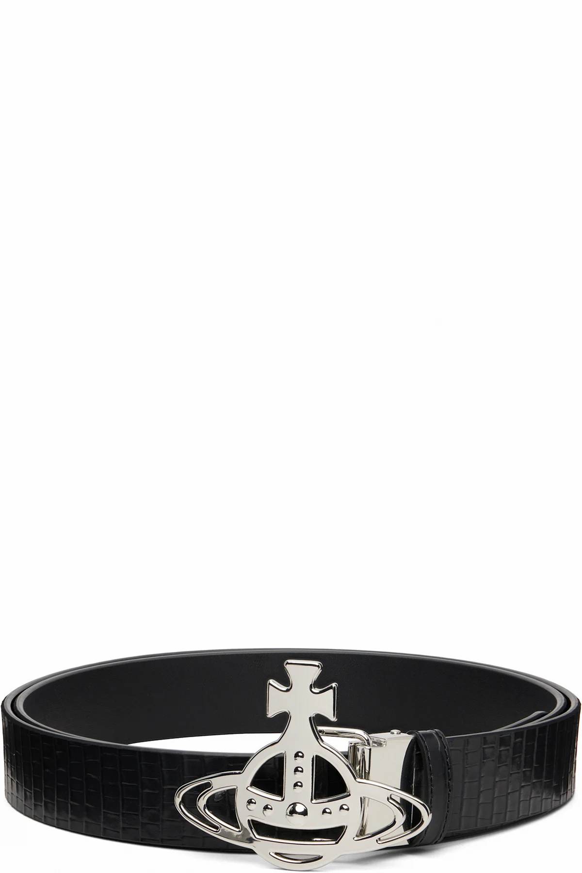 Black Line Orb Buckle Belt