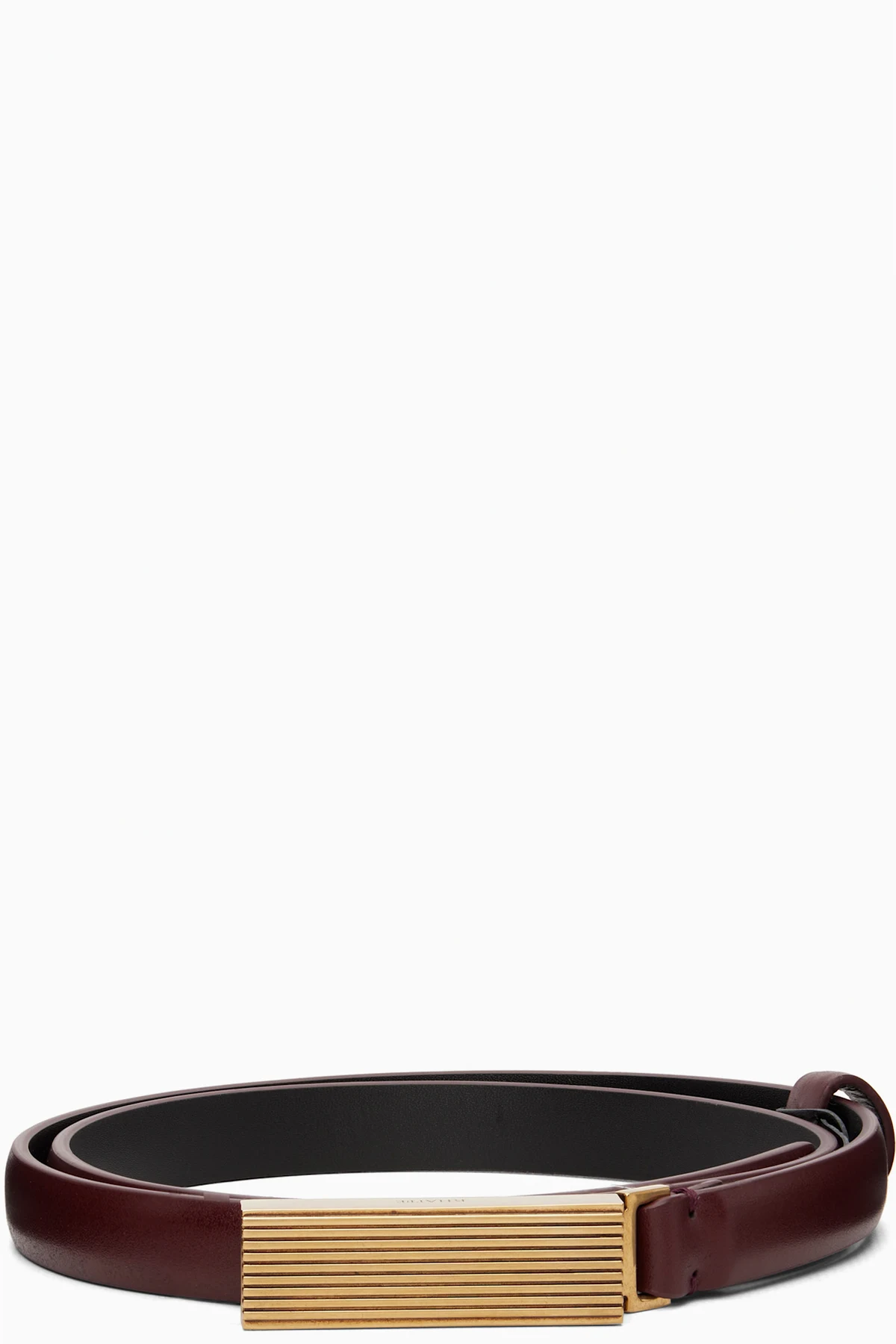 Burgundy Empire Belt