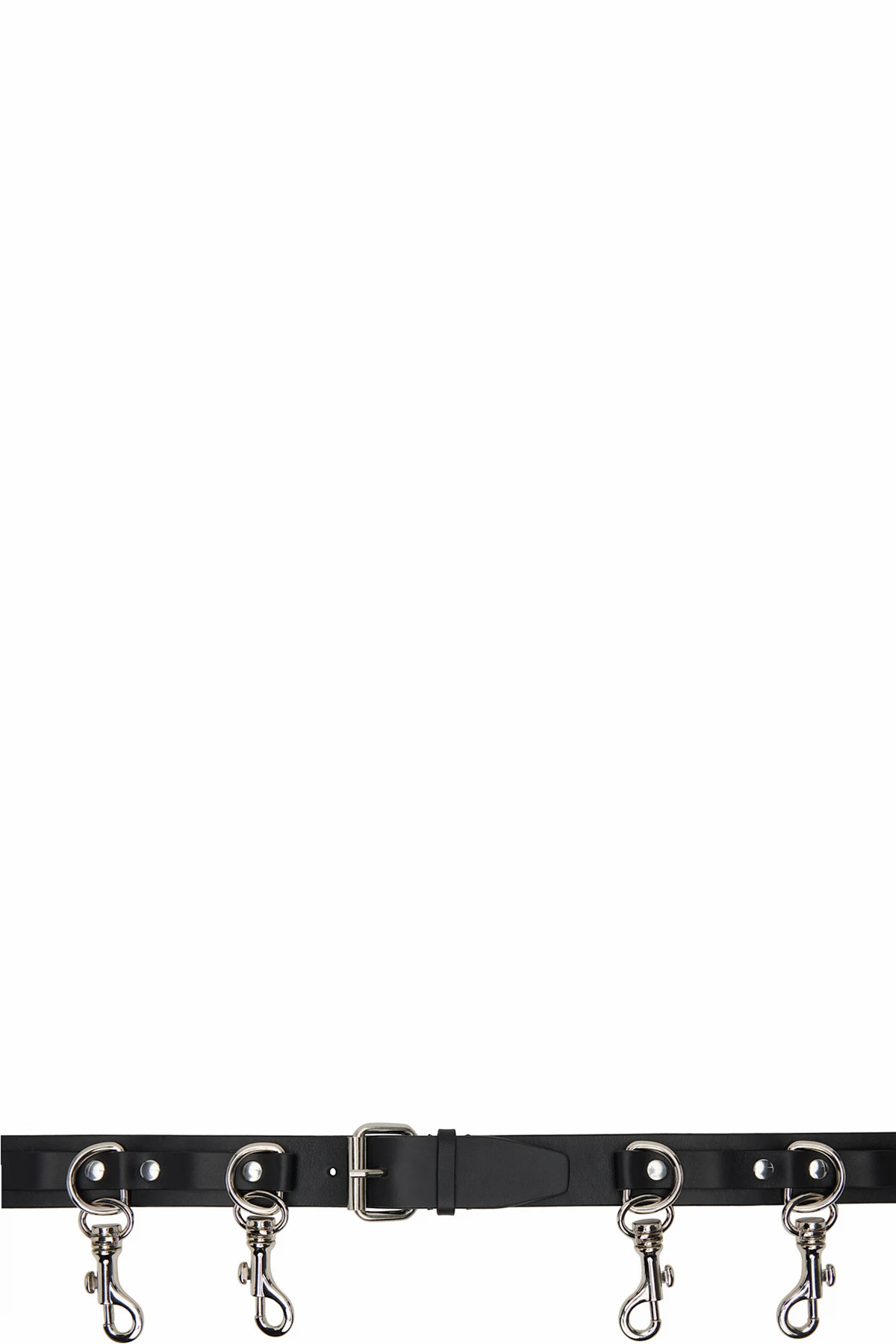 Black Extreme Carabiner Belt