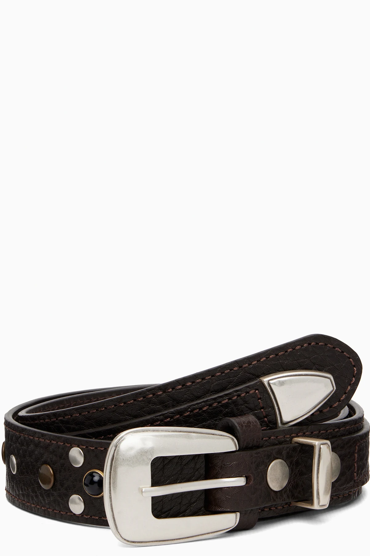 Brown Western Studs 30 Belt