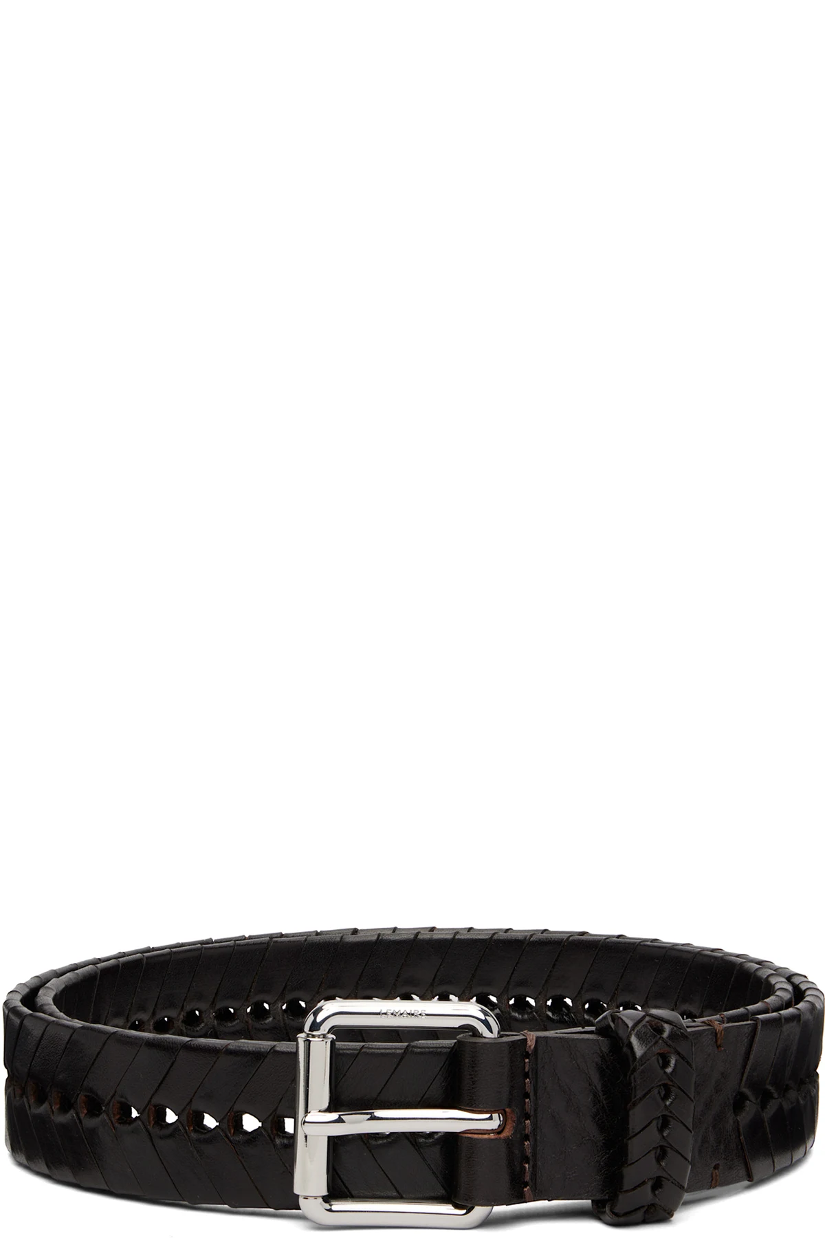 Brown Braided 30 Belt