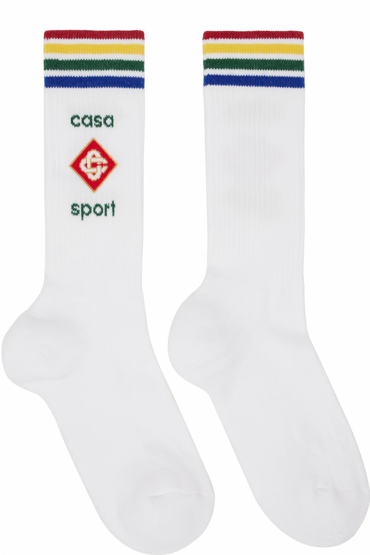 White Casa Sport Socks