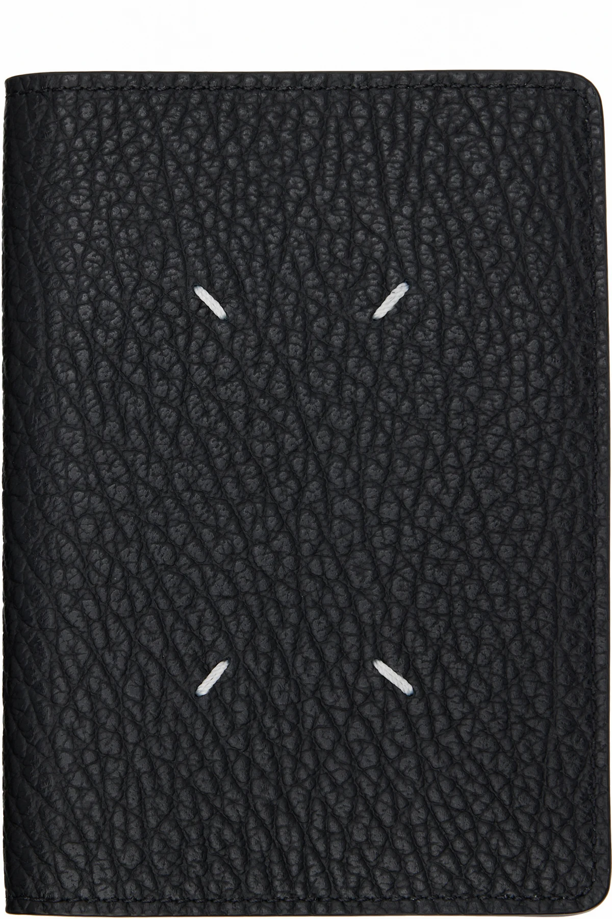 Black Calfskin Passport Holder
