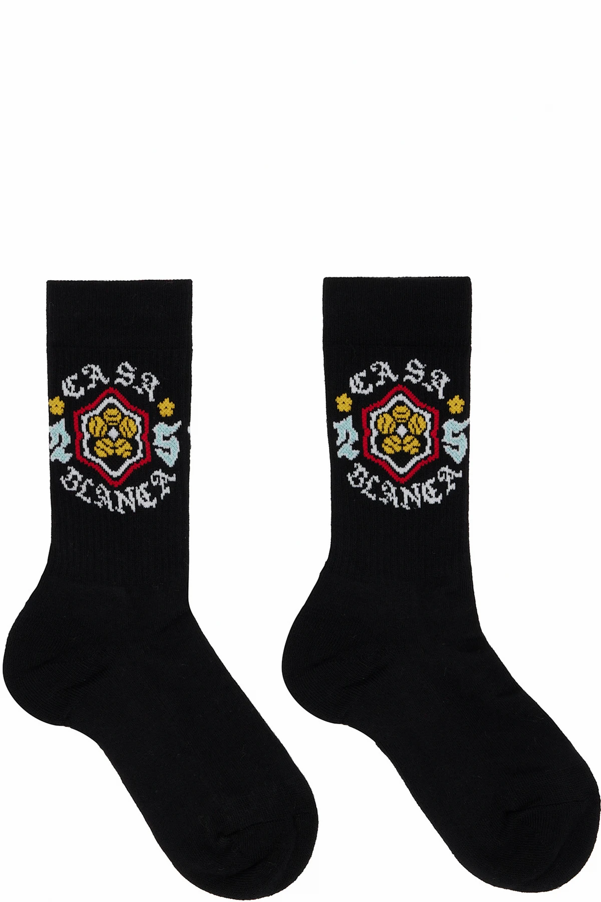 Black Emblem Socks