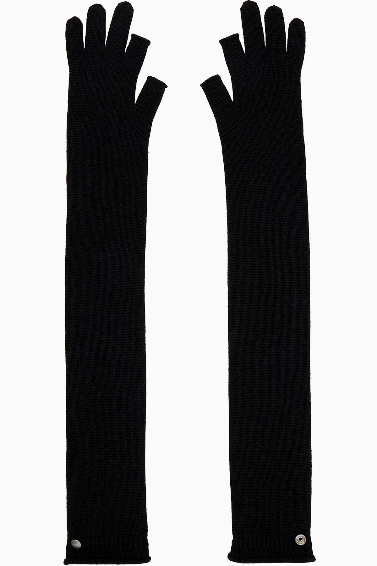 Black Concordians Rasato Knit Opera Gloves