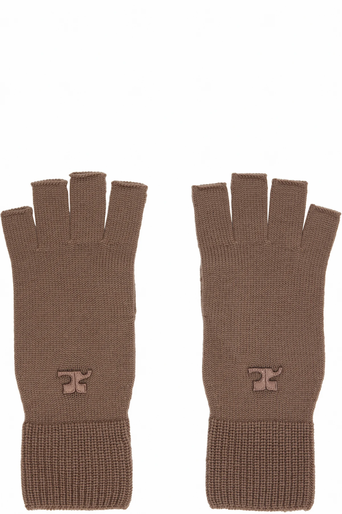 Brown AC Wool Gloves