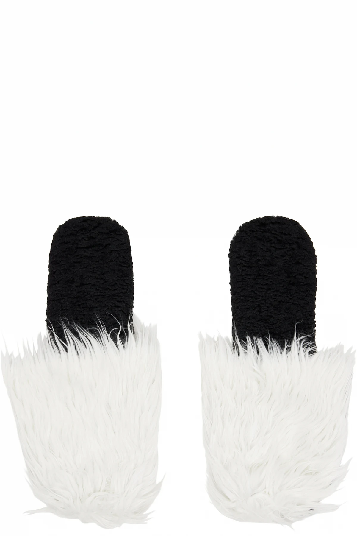 SSENSE Exclusive Black & White Camille Mitts