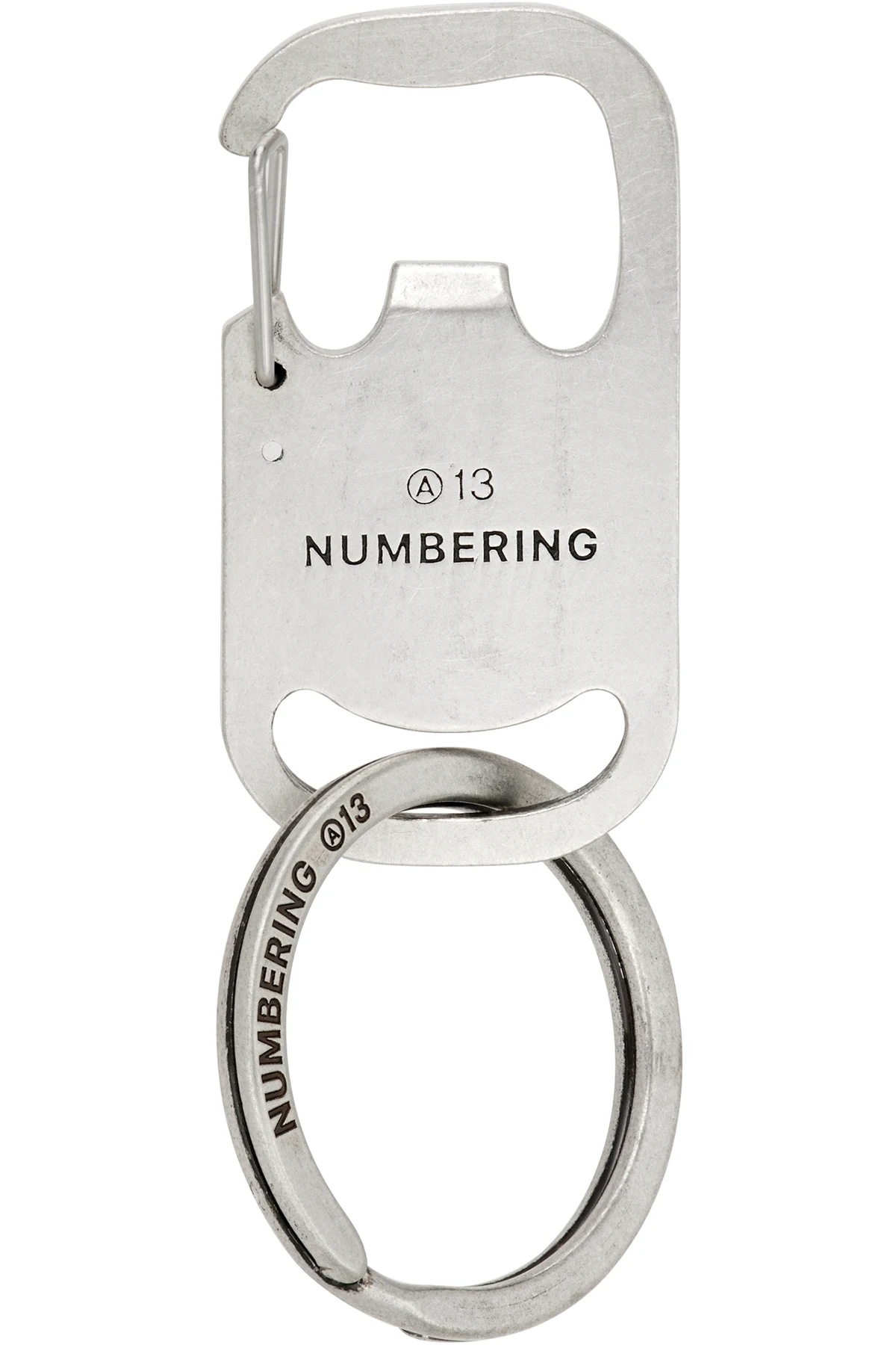 Silver #1009 Keychain