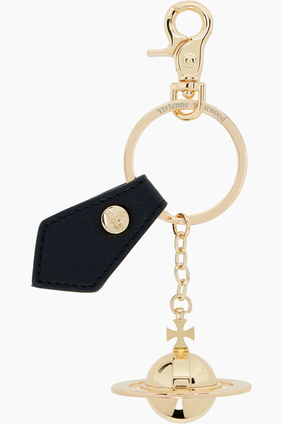 Gold 3D Orb Keychain