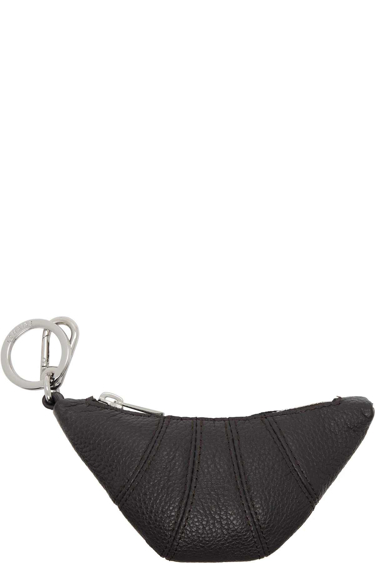 Brown Mini Croissant Keychain