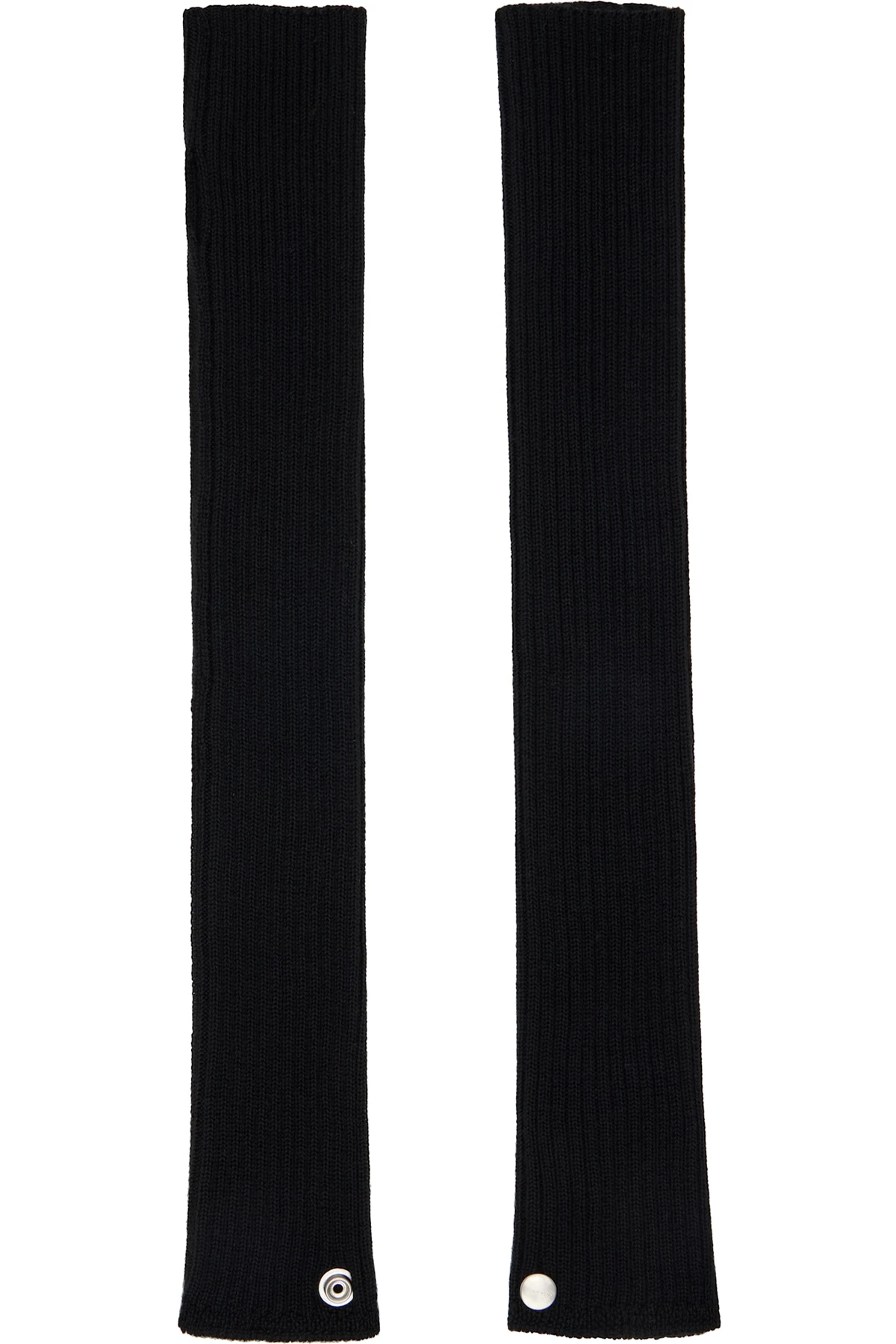 Black Concordians Rasato Knit Arm Warmers