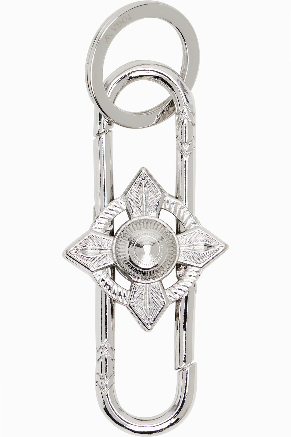 Silver Metal Keychain