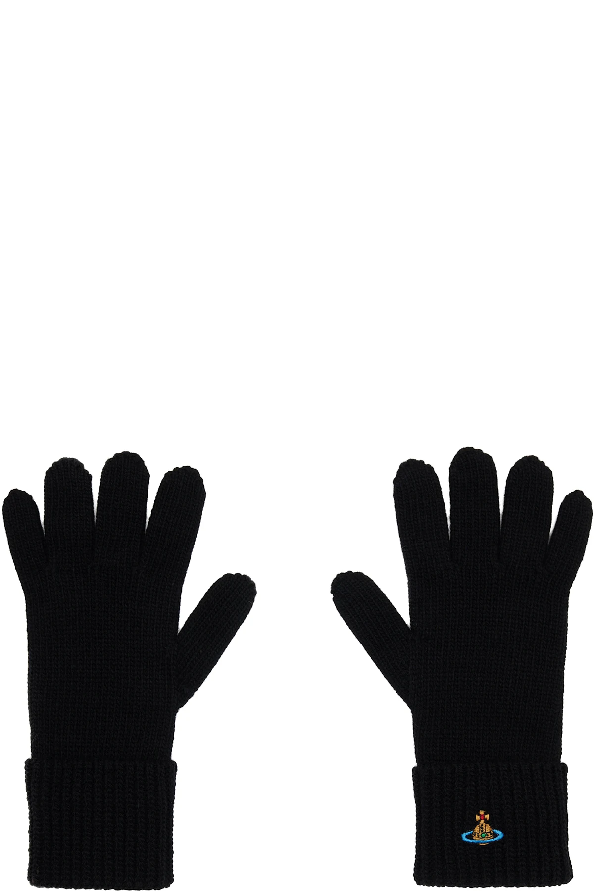 Black Sporty Gloves