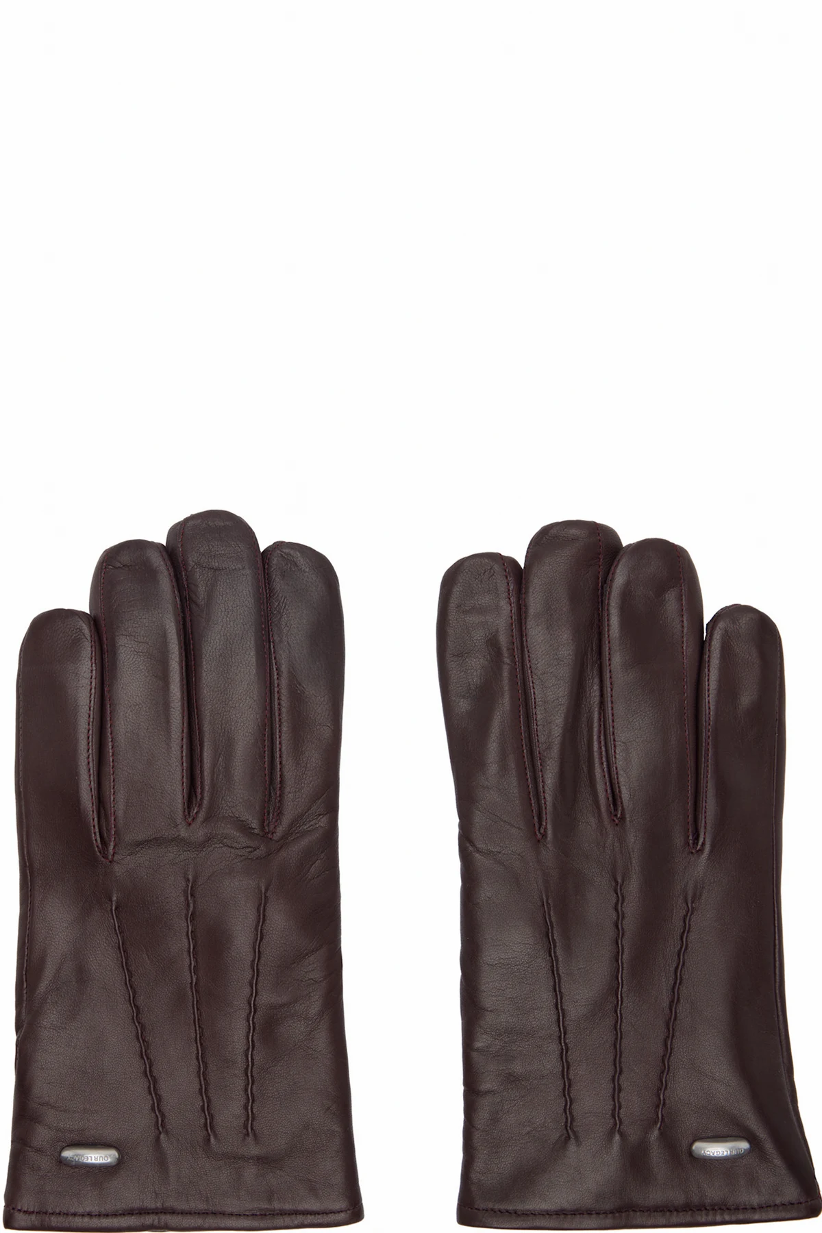 Burgundy 'His' Gloves