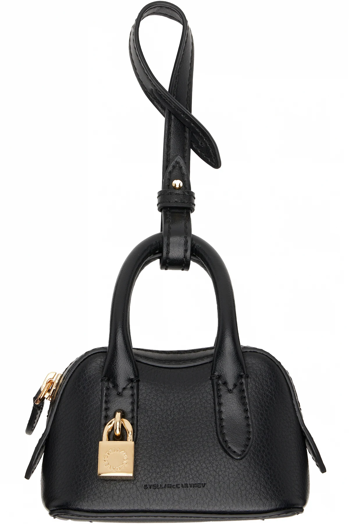 Black Stella Ryder Charm Embossed Keychain