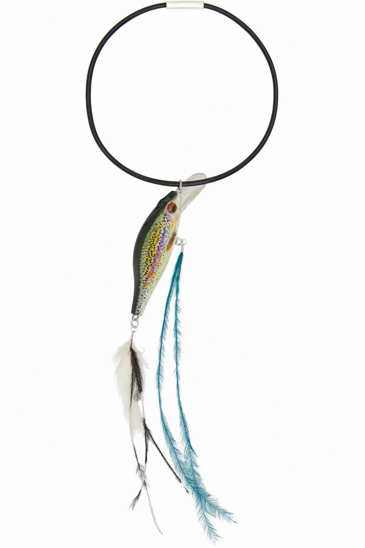 Multicolor Fish Lure Keychain